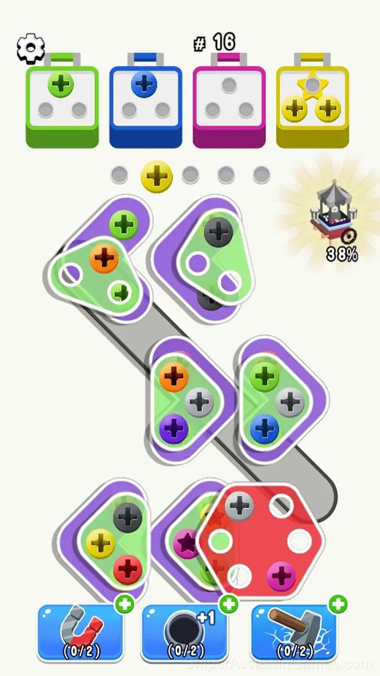 Screw Jam: Triple Sort gameplay screenshot 5