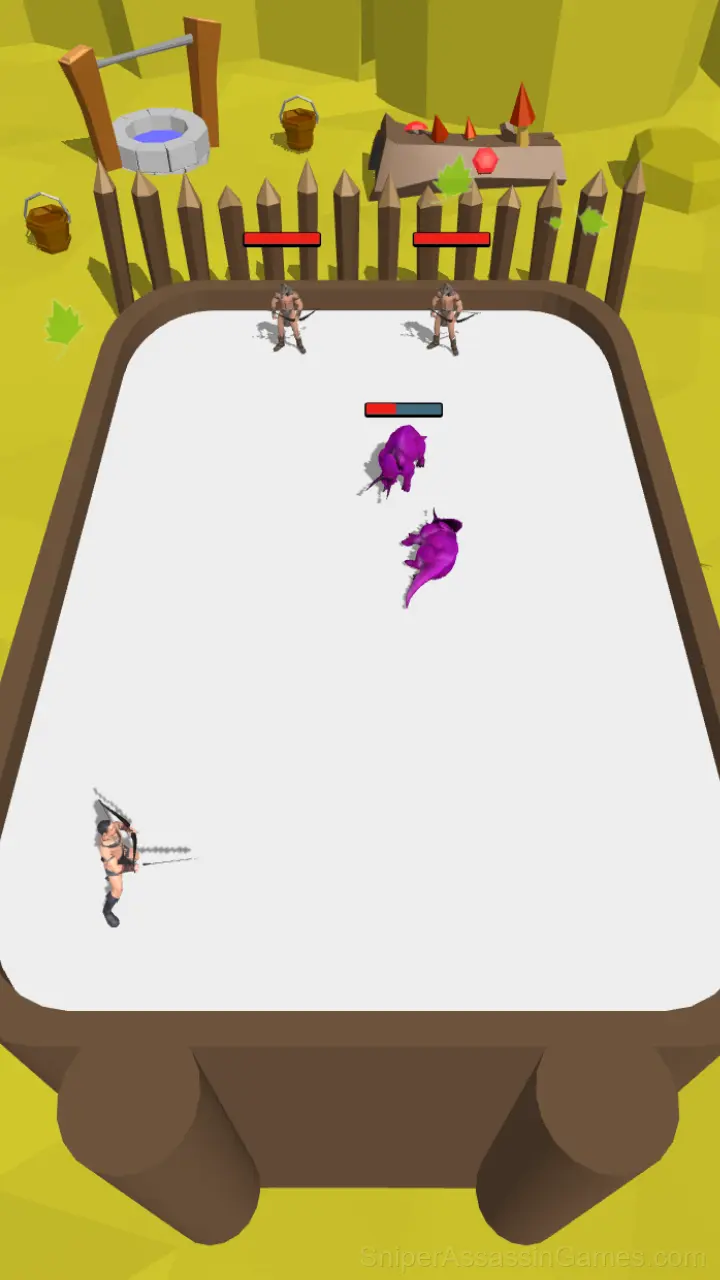 Merge Dinosaur Fight gameplay screenshot 1