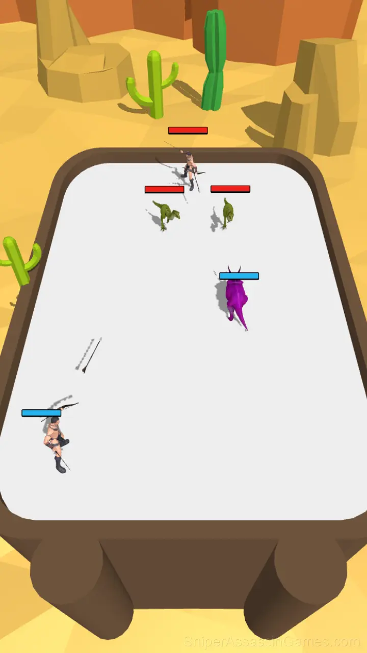 Merge Dinosaur Fight gameplay screenshot 2