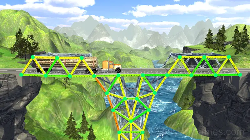 Bridge Builder 3D gameplay screenshot 1