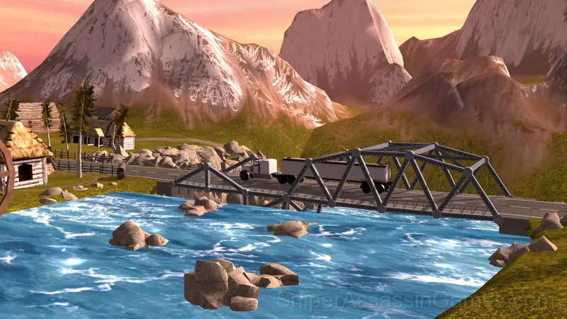 Bridge Builder 3D gameplay screenshot 3