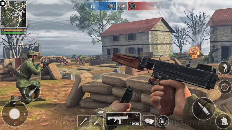 World War II gameplay screenshot 2