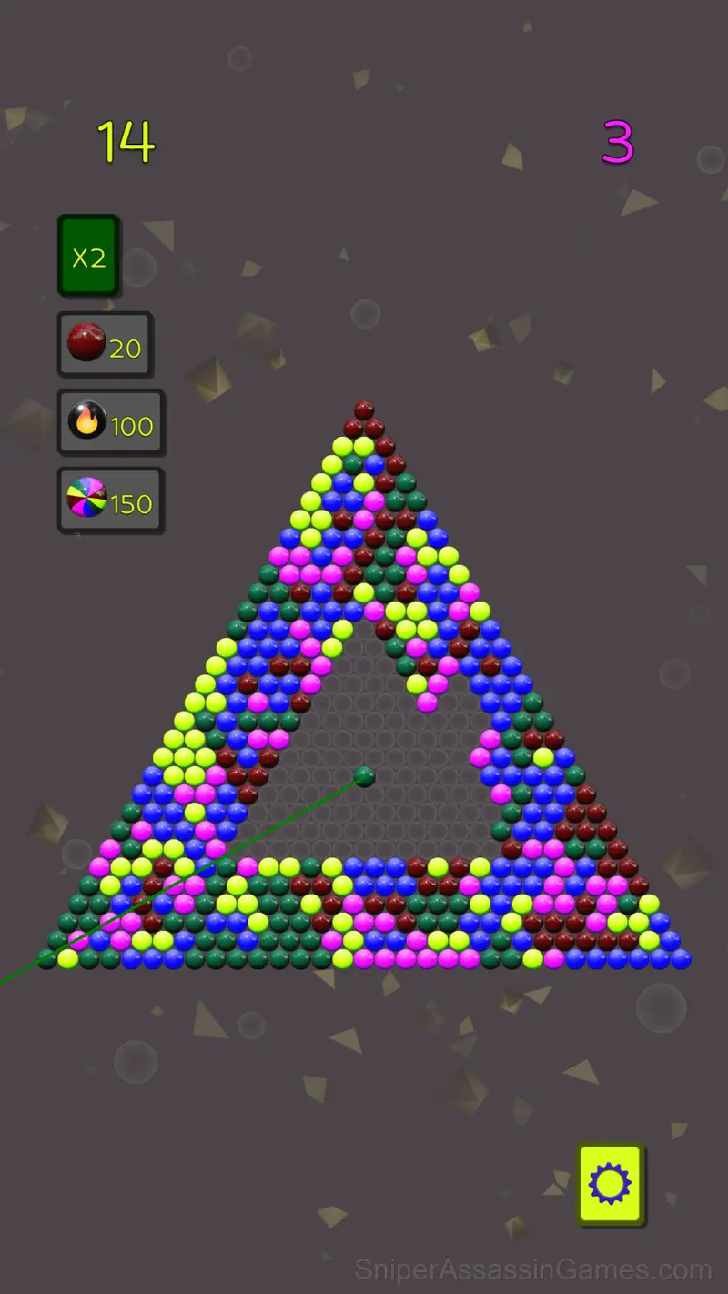 Balloons Pyramids gameplay screenshot 2