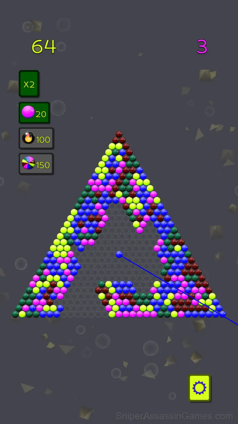 Balloons Pyramids gameplay screenshot 3