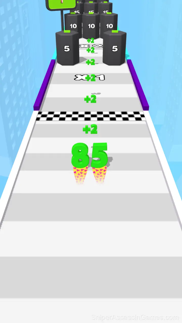 Super Number Rush gameplay screenshot 2