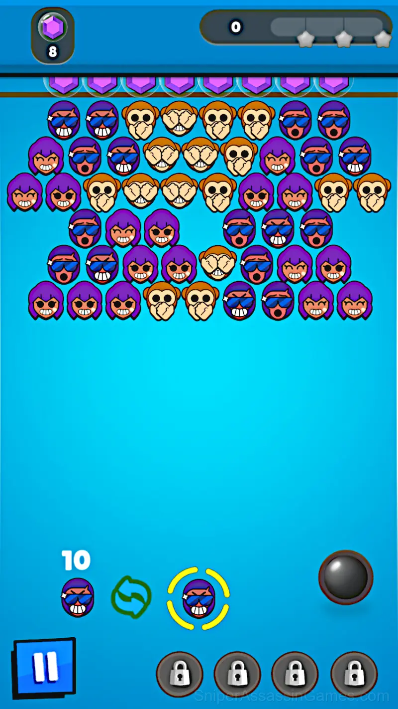 Bubble Stars Shooter gameplay screenshot 3