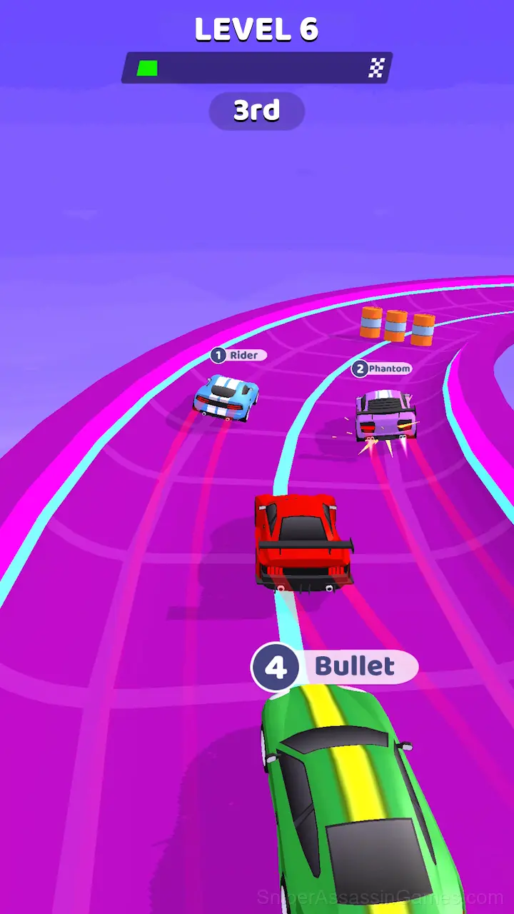 Flying Car Racing gameplay screenshot 3