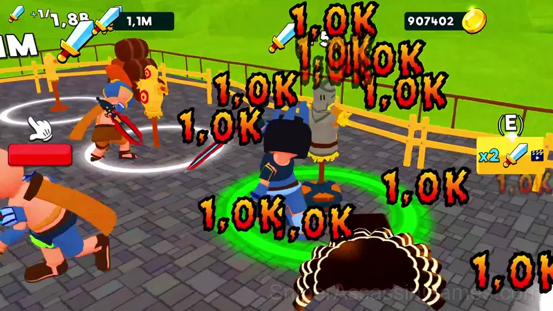 Battle of Knights: Robby and Dragons gameplay screenshot 3