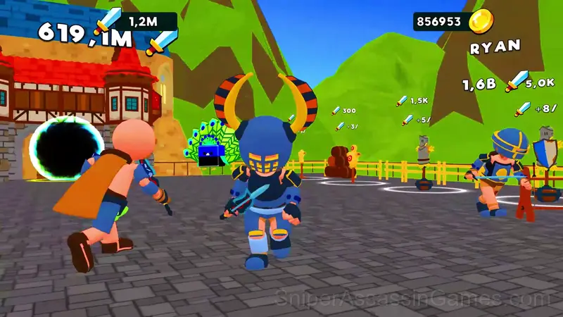 Battle of Knights: Robby and Dragons gameplay screenshot 4