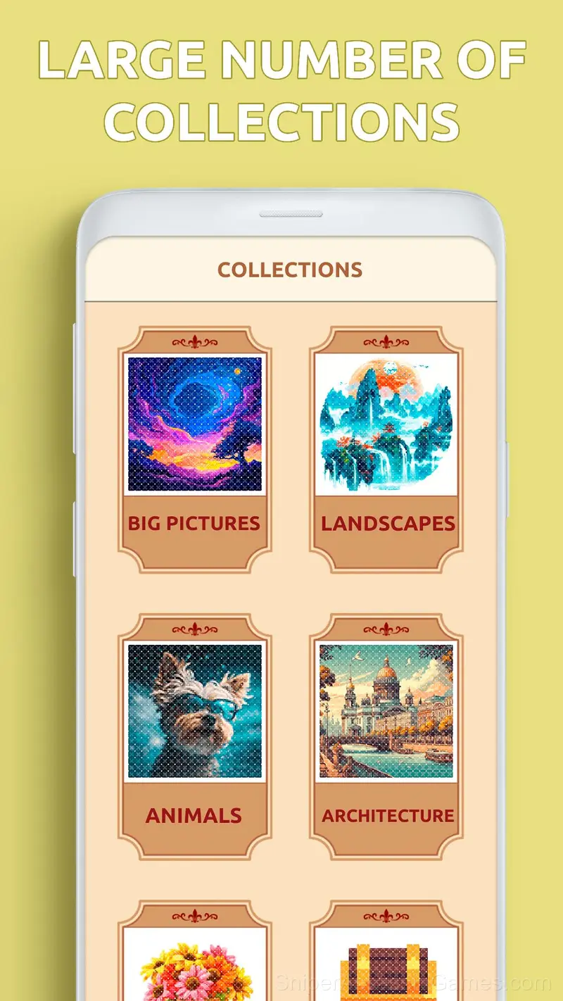 Cross-stitch by numbers gameplay screenshot 2