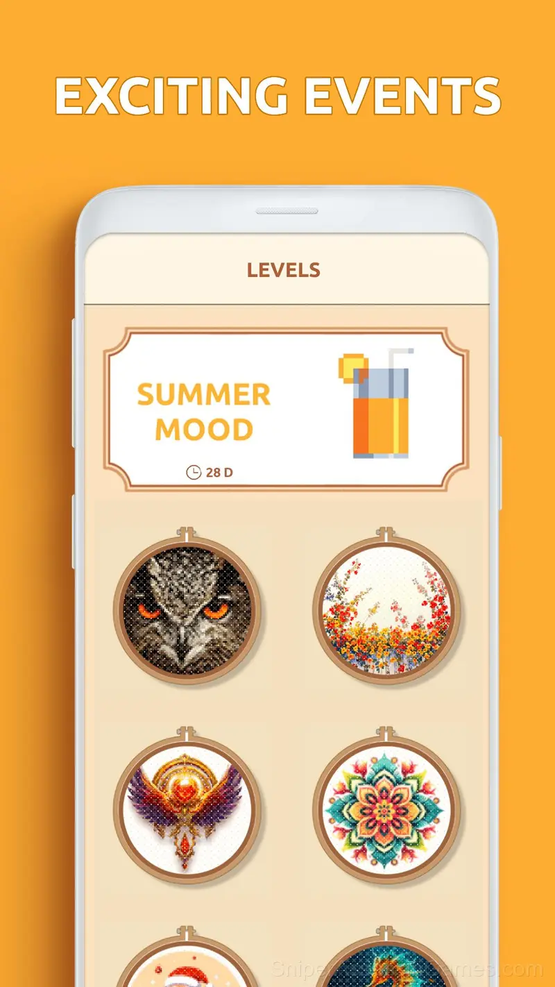Cross-stitch by numbers gameplay screenshot 3