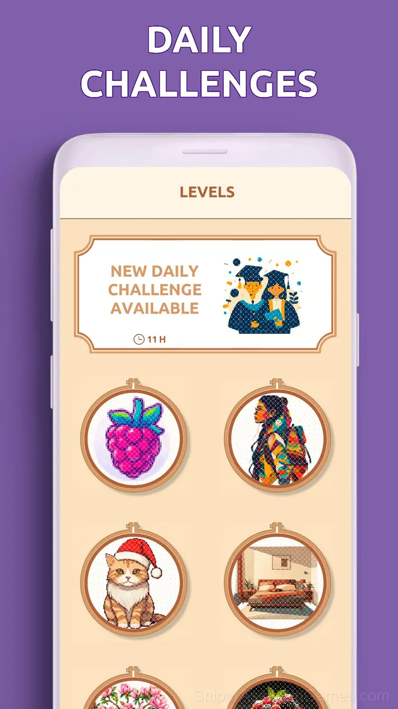 Cross-stitch by numbers gameplay screenshot 4