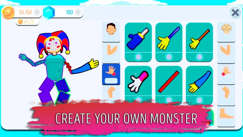 Playground Ragdoll: Create a Monster gameplay screenshot 5
