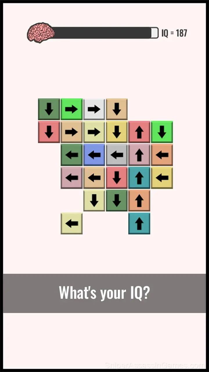 Solve the square: Find out your IQ gameplay screenshot 1