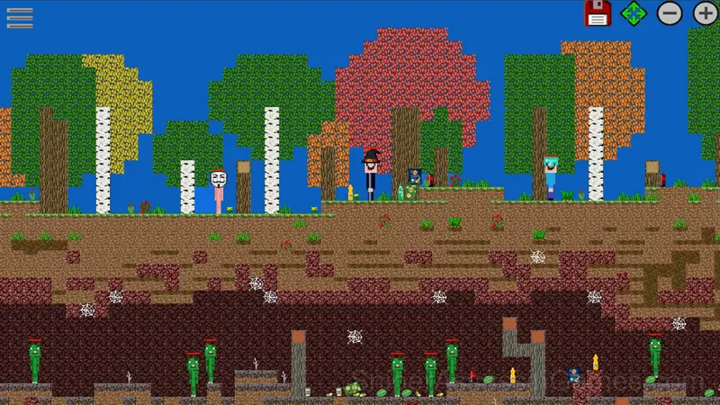 Super playground: noobs, chips and cola! gameplay screenshot 3
