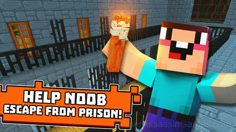 Noob Miner 3D: Jailbreak gameplay screenshot 1
