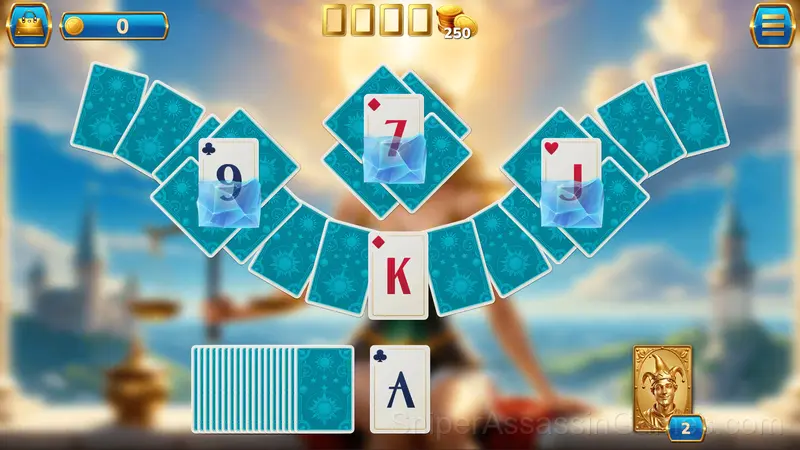 Solitaire Emperor - Secrets of Fate gameplay screenshot 2