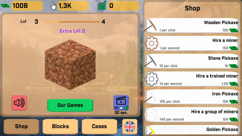 Block Factory Clicker gameplay screenshot 1