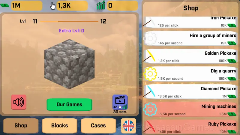 Block Factory Clicker gameplay screenshot 2