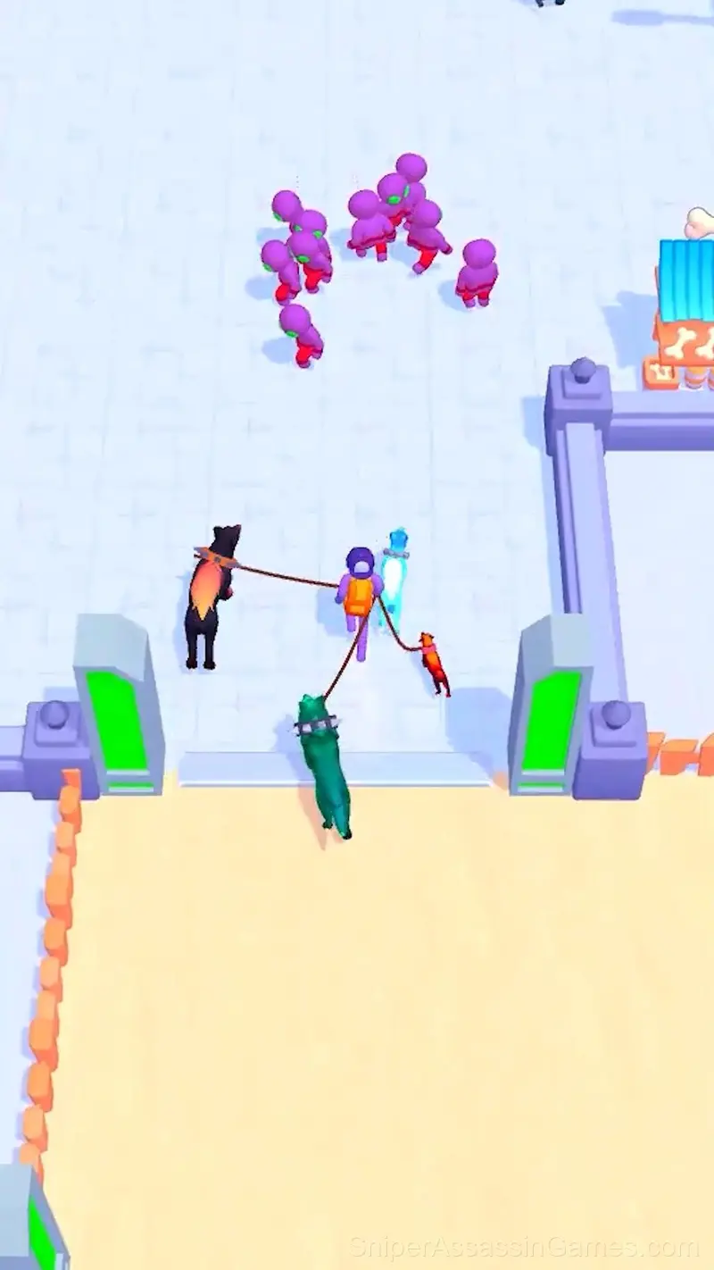 Dogs vs Aliens gameplay screenshot 2