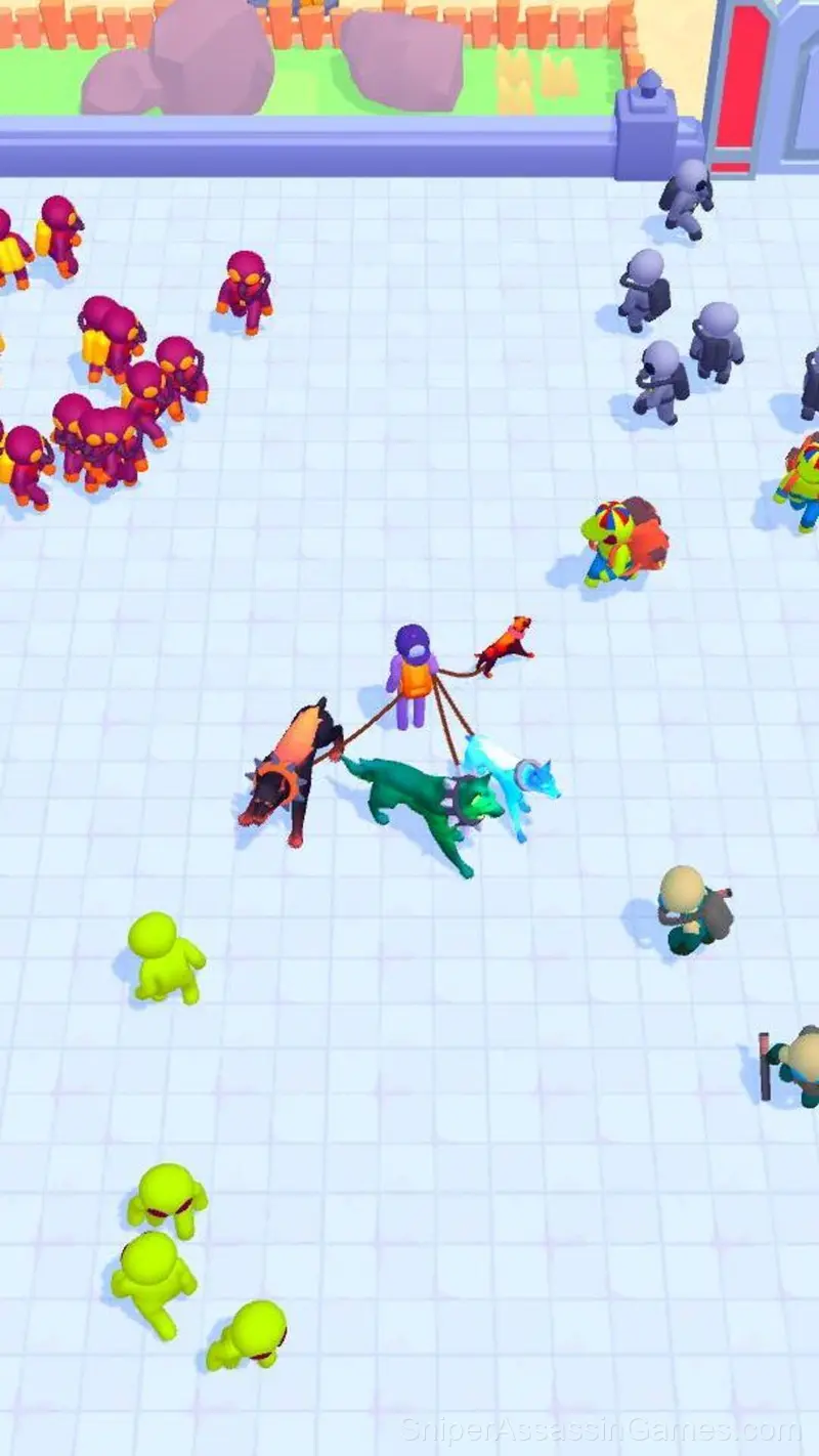 Dogs vs Aliens gameplay screenshot 5