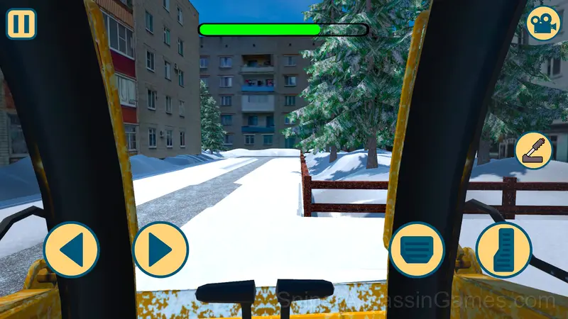 Snow Plowing Simulator gameplay screenshot 4