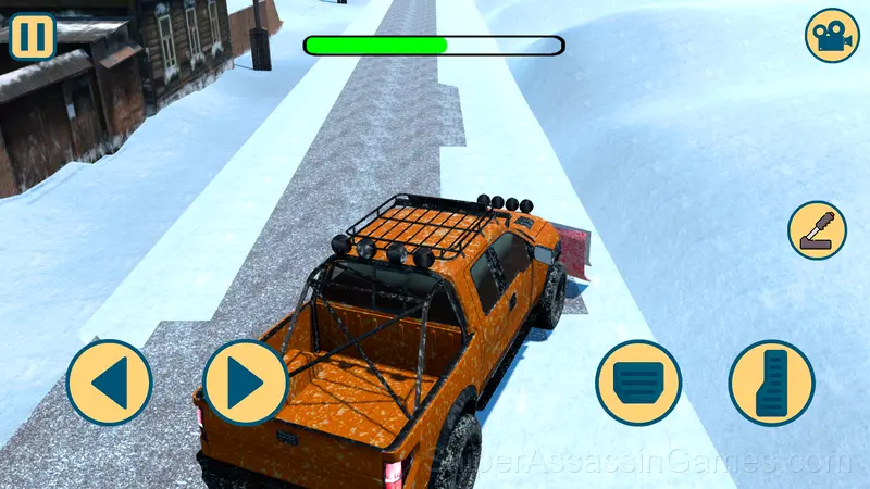 Snow Plowing Simulator gameplay screenshot 6