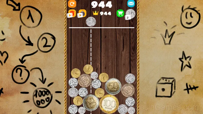 Merge Coins: Earn a million! gameplay screenshot 1