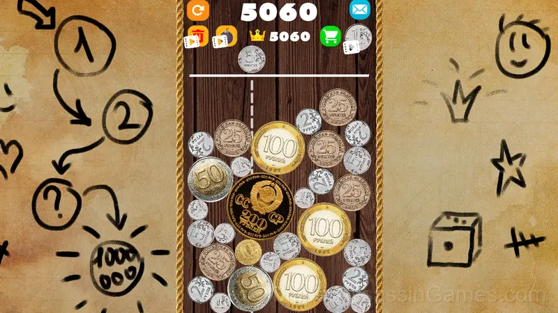 Merge Coins: Earn a million! gameplay screenshot 2
