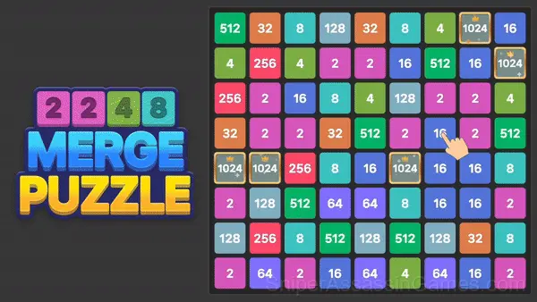 2248 Merge Puzzle gameplay screenshot 5