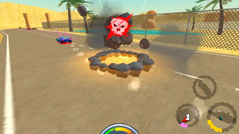 Gun Racing gameplay screenshot 2