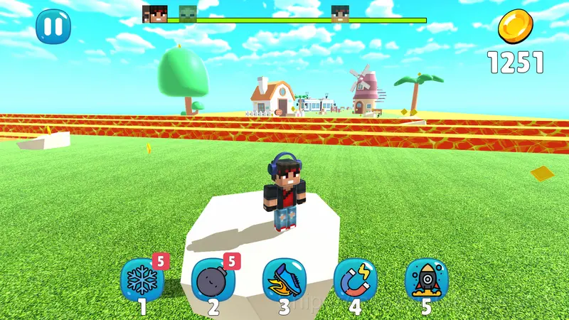 Robby The Lava Tsunami gameplay screenshot 2