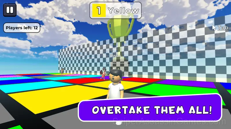 Color Race Obby gameplay screenshot 3