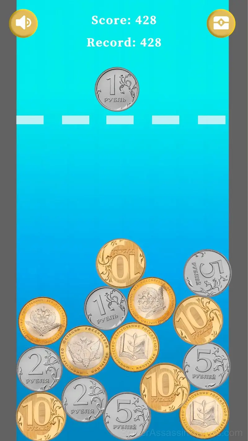 Merge the Russian Ruble! gameplay screenshot 3