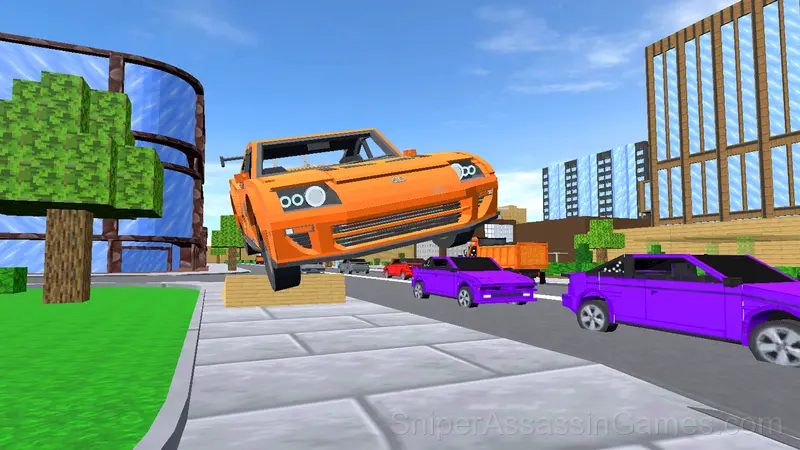 Build Noob's Car 3D! gameplay screenshot 4