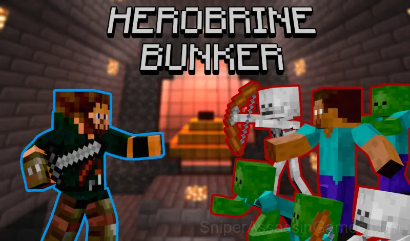 Play Herobrine Bunker