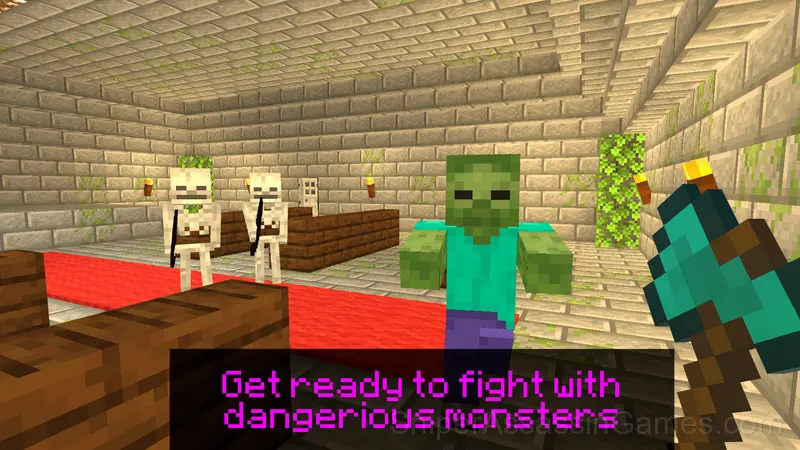 Herobrine Bunker gameplay screenshot 3