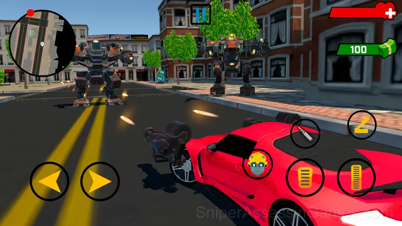 Transformers Battle For The City gameplay screenshot 1