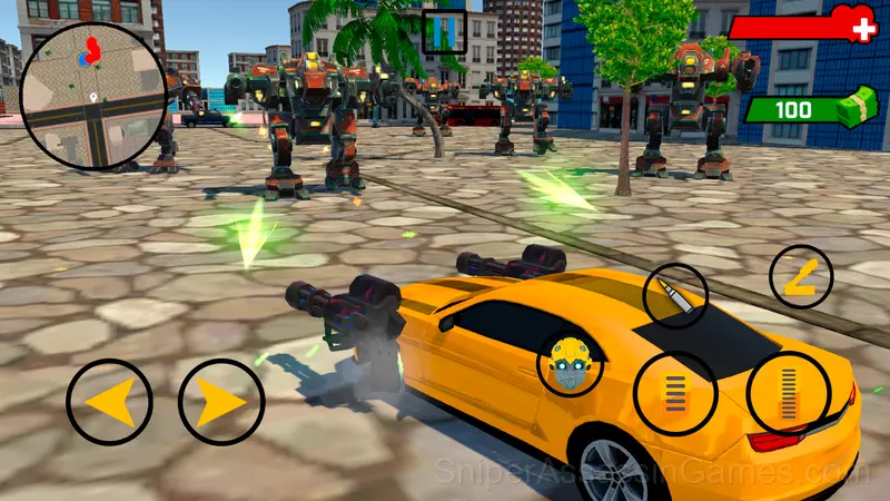 Transformers Battle For The City gameplay screenshot 4