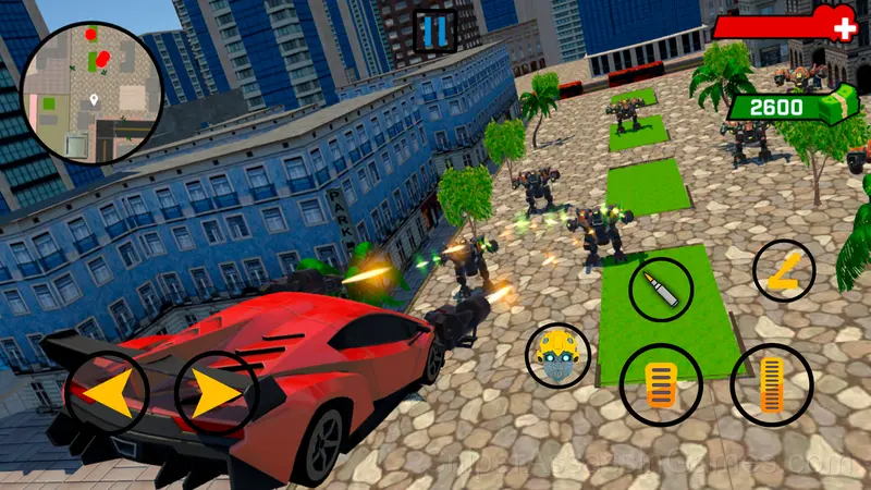 Transformers Battle For The City gameplay screenshot 5
