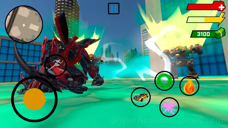 Transformers Battle For The City gameplay screenshot 6