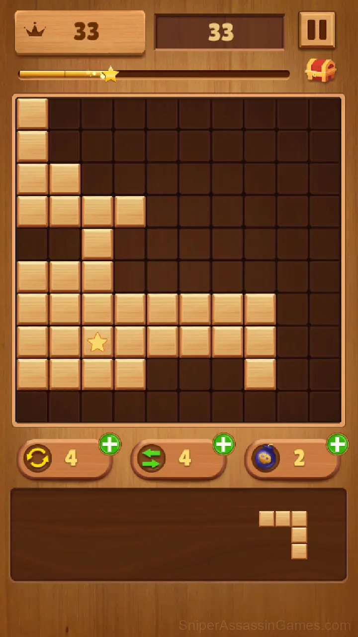 Woodoku Block Puzzle gameplay screenshot 2