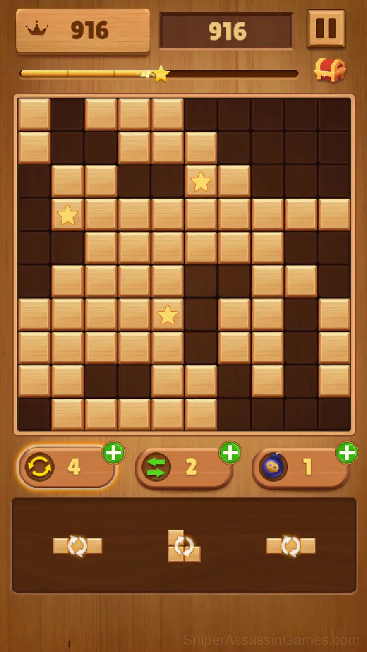 Woodoku Block Puzzle gameplay screenshot 3