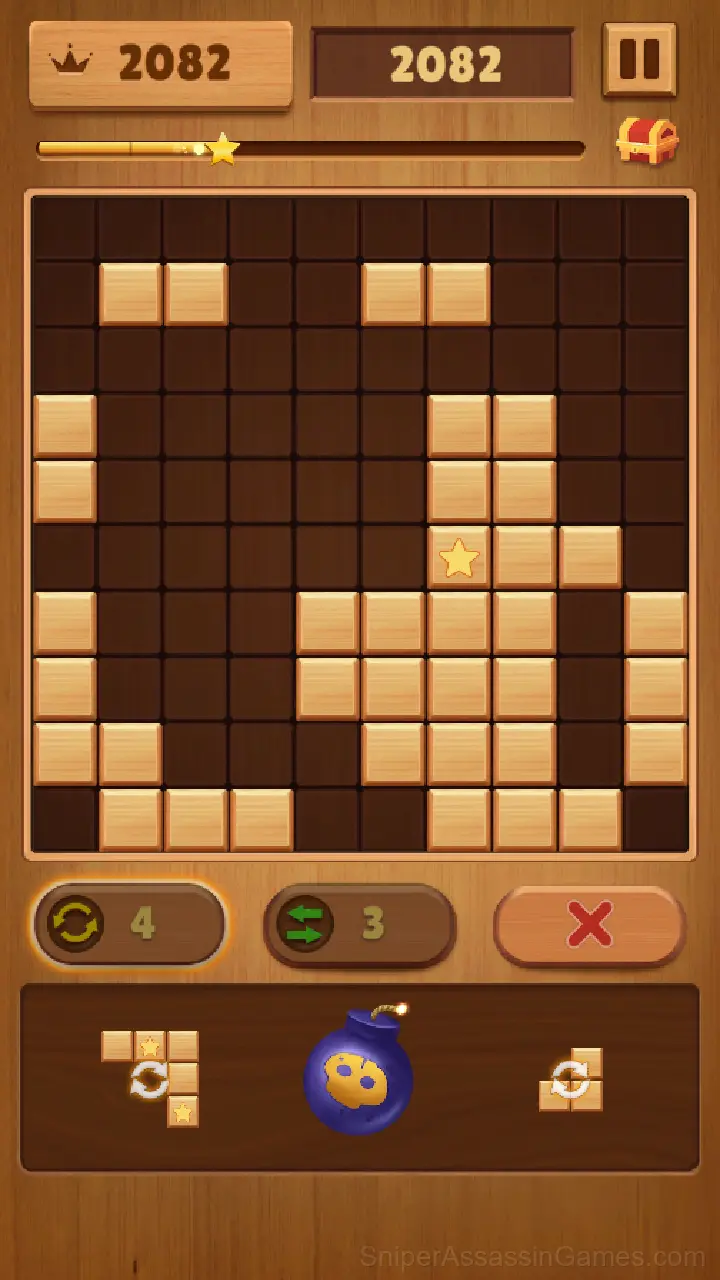 Woodoku Block Puzzle gameplay screenshot 4