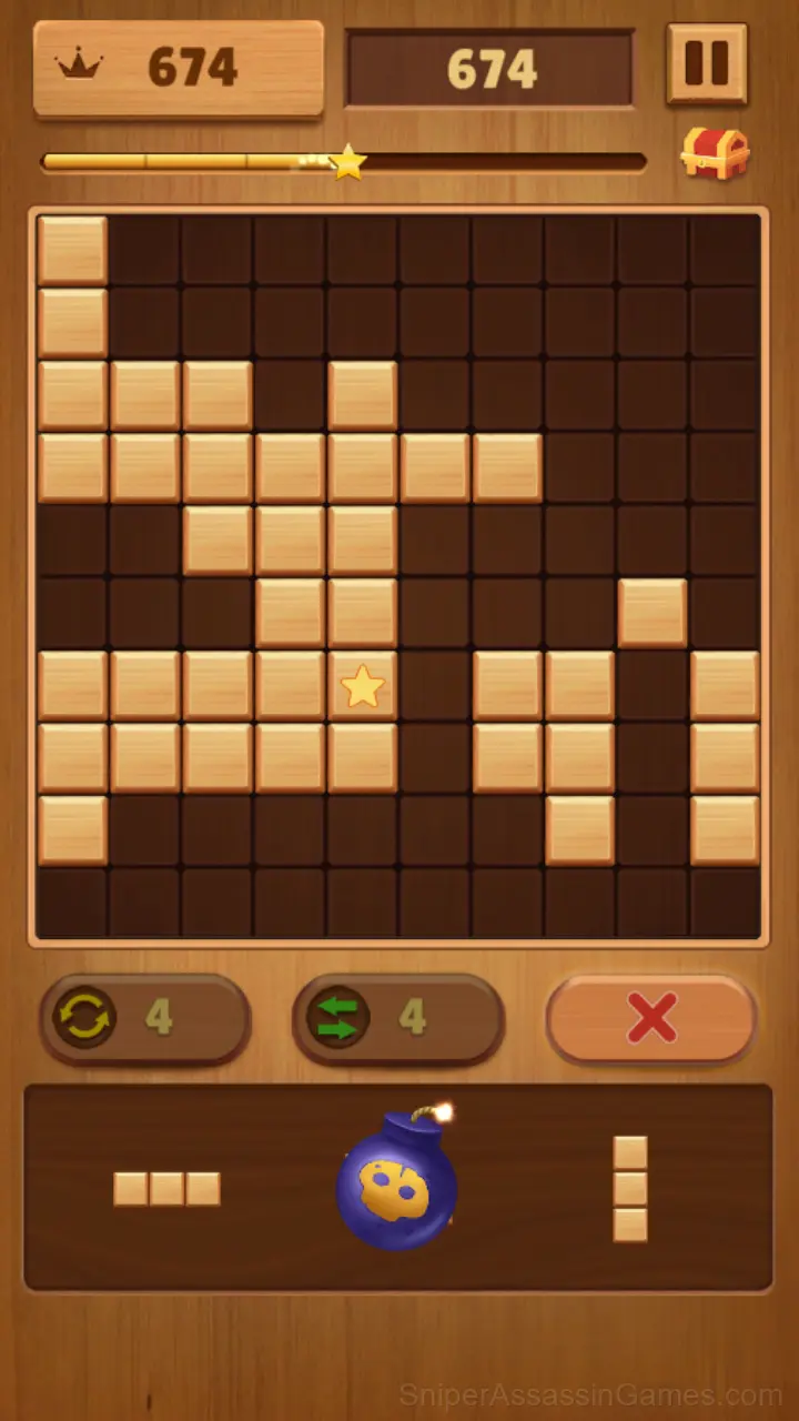 Woodoku Block Puzzle gameplay screenshot 6