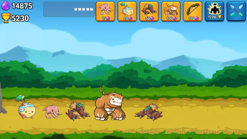 Monster War Era gameplay screenshot 2