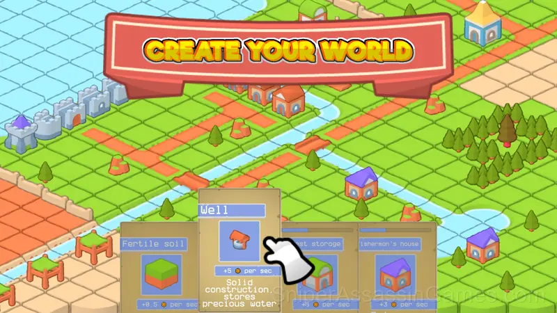 God's Land: From Block to Island gameplay screenshot 1