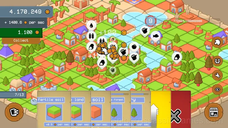 God's Land: From Block to Island gameplay screenshot 5