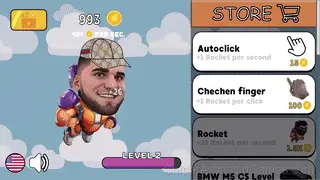 Tamaev's Rocket: Clicker gameplay screenshot 4