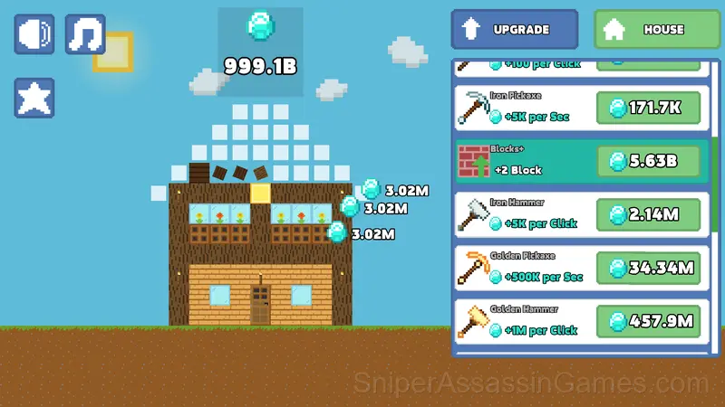 Simulator Builder Skyblock gameplay screenshot 3